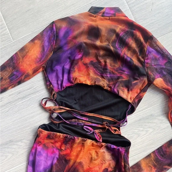 Mini Mesh Dress 🧡 - Picture 4 of 7